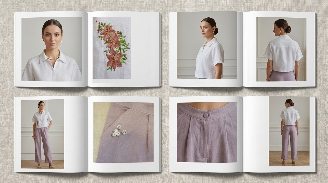 Modelo luciendo diseño de Kristien Van Der Feyer KVF
Descubre las colecciones de moda de Kristien Van Der Feyer (KVF). Diseños únicos, elegancia y vanguardia en cada pieza. ¡Visita la web oficial!
