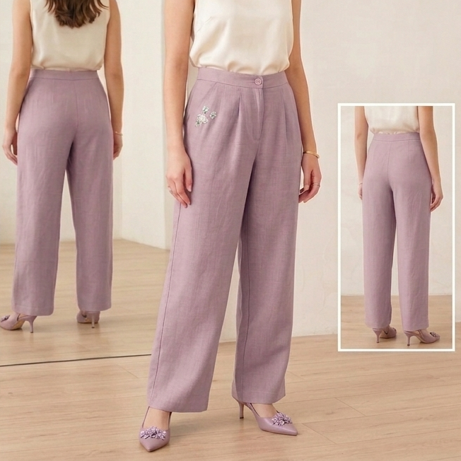 Pantalon Lino