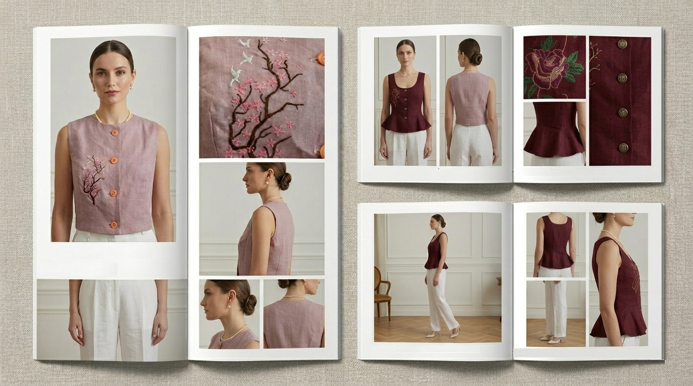 Modelo luciendo diseño de Kristien Van Der Feyer KVF
Descubre las colecciones de moda de Kristien Van Der Feyer (KVF). Diseños únicos, elegancia y vanguardia en cada pieza. ¡Visita la web oficial!